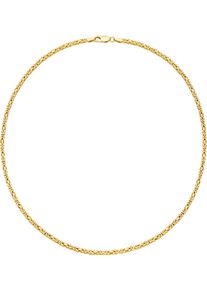 Firetti Damen Königskette "Schmuck Geschenk Silber 925 Halsschmuck Halskette 2,5 mm breit", 45, Silber 925 (Sterlingsilber), B: 2,5mm, gold, Silber