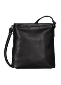 Tom Tailor Damen Umhängetasche "Leora", schwarz, Polyurethan, Taschen
