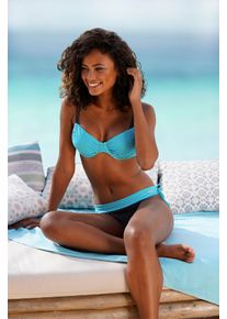 Buffalo Damen Bikini-Hose "Florida", bunt, Gr. 38, gepunktet, Polyamid, Badehosen, mit Zierschleife, Mix-Kini