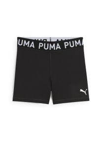 Puma Damen Trainingsshorts "Puma STRONG 3" Radlerhose Damen", schwarz, Gr. XXL, 85% Polyester, 15% Elasthan, Hosen