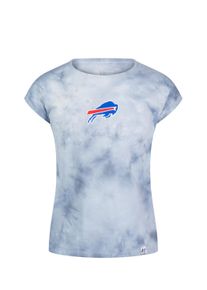 Recovered Damen T-Shirt "NFL Bills", blau, casual, Gr. L, bedruckt, 100% Baumwolle, Shirts, im zeitlosen Design
