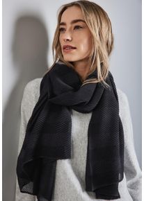 Street One Damen Halstuch, lila, casual, unifarben, Stoff, 100% Polyester, Modetücher, lässig umgeschlagen