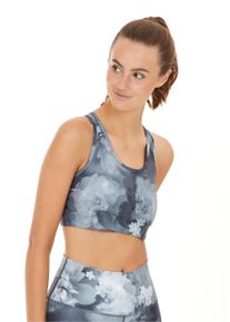 ENDURANCE ATHLECIA ATHLECIA Damen Sport-BH "FRANCE W", Gr. XS, grau, 81% Polyester, 19% Elasthan, mehrfarbig, geblümt, feminin, BHs, mit atmungsaktivem