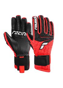 Reusch Damen Skihandschuhe "World Cup Warrior Neo", schwarz, klassisch, Gr. 9,5, mehrfarbig, 90% Polyester, 10% Ziegenleder, Handschuhe, mit