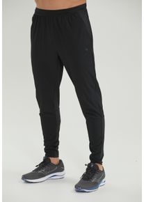 Virtus Herren Sweathose "Edvian", schwarz, casual, Gr. XXL, unifarben, 100% Polyester, Hosen, mit bequemem Dehnbund
