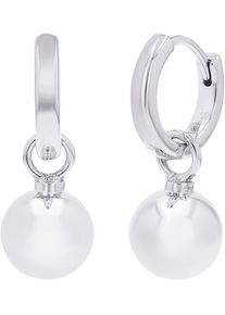 s.Oliver Damen Paar Creolen "mit abnehmbaren Einhängern, 2038777", Silber 925 (Sterlingsilber), silber, Silber 925 (Sterlingsilber), Ohrringe