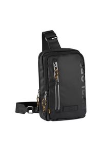 Camel Active Cityrucksack "Explore", schwarz, Nylon, bedruckt, beschichtet, clean, unifarben mit Farbeinsätzen, modisch, Rucksäcke, wasserabweisendes