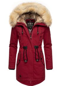Navahoo Damen Wintermantel "Bombii", rot, modisch, Gr. S, Oberstoff: 100% Baumwolle, Futter: 100% Polyester, Wattierung: 100% Polyester, Ärmelfutter: