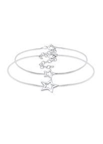 Elli Damen Schmuckset "Set Mutter Kind Sterne Astro Cut Out 925 Silber", OneSize, silber, Silber 925 (Sterlingsilber), Schmuck-Sets