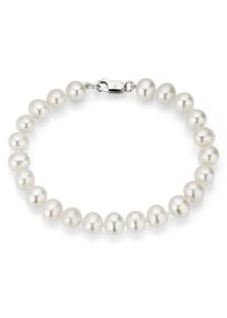 Firetti Damen Perlenarmband "Schmuck Geschenk Armschmuck Armkette Perle", Silber 925 (Sterlingsilber)-Perlen, bunt, Silber 925 (Sterlingsilber),