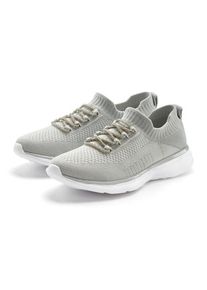 Lascana Sneaker grau Gr. 35 für Damen. Mit Glitzerdetails