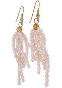 Firetti Damen Paar Ohrhaken "Schmuck Geschenk Silber 925 Ohrschmuck Ohrringe", Silber 925 (Sterlingsilber)-Perlen, gold, Silber 925 (Sterlingsilber),
