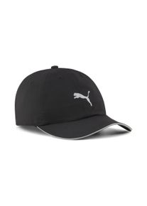 Puma Damen Flex Cap "Running III Baseballcap Jugendliche und Erwachsene", schwarz, Gr. 1, bedruckt, Obermaterial: 100% Polyester; Unter Schirm: 100%