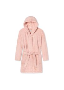 Schiesser Damen Bademantel Teddy Fleece