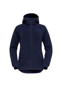 Norröna Fleecejacke Norrøna Femund Warmwool3 Hood Damen (Gr XS |blau)