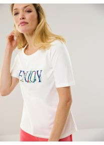 Walbusch Freizeitshirt Gartenblumen