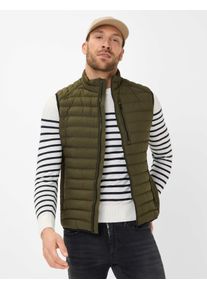 Brax Herren Steppweste Style WILLIS dark olive Grün Oliv, grün - oliv, Gr. 4XL