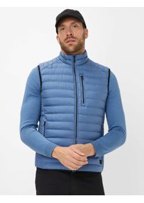 Brax Herren Steppweste Style WILLIS storm, Blau, Gr. 4XL