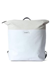 7CLOUDS Laptoprucksack "Wenuv 7.1"weiß, sanftes weiß, Tarpaulin, Polyethylen, casual, Rucksäcke, GRS (global recycling standard) zertifiziertes