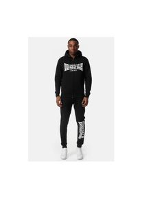 Lonsdale Herren Trainingsanzug mit Kapuze schmale Passform FEENY
