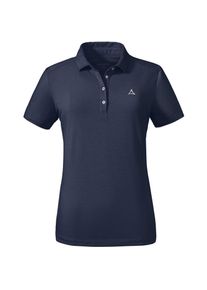 Schöffel Schöffel Circ Tauron Poloshirt Damen - blau - Gr. 38 - Polyester
