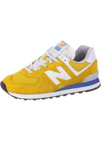 New Balance u574 Sneaker Herren - gelb - Gr. 41 1/2 - Glattleder/Synthetik