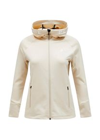 Peak Performance Rider Fleecejacke Damen - beige - Gr. M - Polyester/Elastan