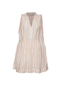 Seafolly Isla Palm Kurzarmkleid Damen - beige - Gr. XL