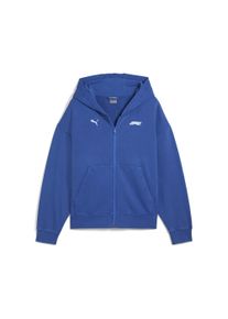 Puma Herren Sweatjacke "F1 Graphic Hoodie mit durchgehendem Reißverschluss Herren"vivid blau, Gr. M, Obermaterial: 100% Baumwolle; Kapuzenfutter: