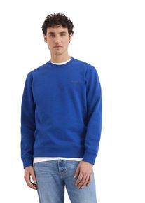 Marc O'Polo MARC O'POLO Herren Sweatshirtvenom blau, casual, Gr. M, Sweatware, Obermaterial: 100% Baumwolle, Sweatshirts, mit leicht unregelmäßiger