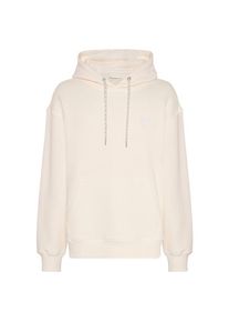 KnowledgeCotton Apparel Loose Kangaroo Pocket Sweat with Embroidery Hoodie (Gr XXL |weiß)