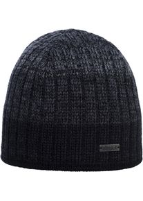 EISGLUT Griffina Merino Beanie Herren - schwarz - Gr. Einheitsgröße - Merinowolle/Polyacryl