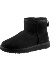 UGG Australia Ugg Classic Mini Ii Stiefel Damen - schwarz - Gr. 42 - Leder
