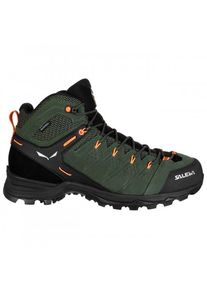 Salewa Alp Mate Mid WP Wanderschuhe Men (Gr 11,5 |schwarz |wasserdicht)