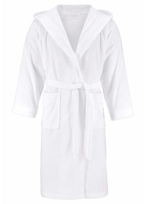 Bruno Banani Unisex-Bademantel »Robby, ideal für Sauna & Spa, Hotelbademantel, Morgenmantel«, (1 St.), Damen & Herren Bademäntel, Baumwolle, mit Taschen, Reise, Sauna, S-3XL