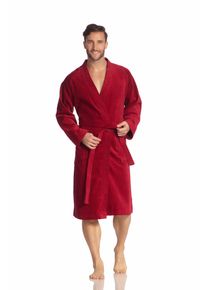 Vossen Unisex-Bademantel »Dallas, ideal für Sauna & Spa, Hotelbademantel, Morgenmantel«, (1 St.), für Damen & Herren, reine Baumwolle, mit Kimono-Kragen