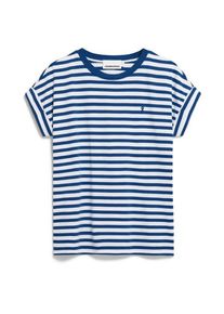 T-Shirt armedangels Idaara Stripes Damen (Gr M |blau)