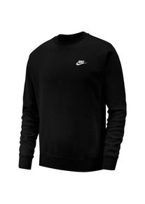 Nike Sportswear Club Fleece Crew Pullover Herren (Gr S |schwarz)