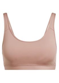 Adidas All Me Essential Sport-BH Damen Fitness (Gr XS |rosa/braun)