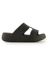 Crocs Getaway Platform H-Strap Sandalen Damen (Gr W6 |schwarz)