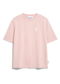 armedangels Tarjaa Å Embro T-Shirt Damen Freizeit (Gr L |rosa)