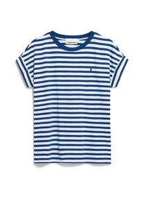T-Shirt armedangels Idaara Stripes Damen (Gr XL |blau)