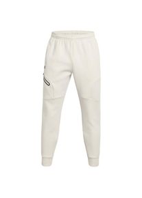 Under Armour Unstoppable Fleece Joggers EU Trainingshose Herren (Gr XXL |beige/weiß)