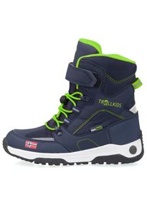 Trollkids Lofoten Winter Boots XT Winterschuhe Kinder Freizeit (Gr 26 |blau |wasserdicht)