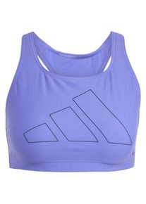 Bikini Set Adidas Big Bars Bikini Top Damen (Gr M |lila)