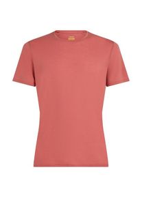 Kurzarm Unterhemde Icebreaker Anatomica S/S Crewe Herren (Gr M |rot/rosa)