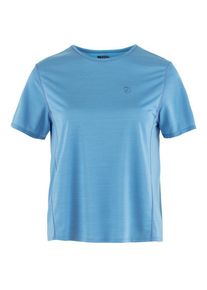 Fjällräven Fjällräven Abisko Lite S/S Funktionsshirt Damen Wandern (Gr XL |blau)