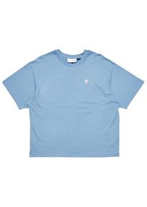 Mazine Back Print T T-Shirt Damen (Gr XL |blau)