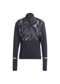 Adidas Ultimate Hi-Vis 1/2 Laufshirt Damen (Gr M |grau)