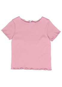 Mazine Ribbed T T-Shirt Damen Freizeit (Gr L |rosa)